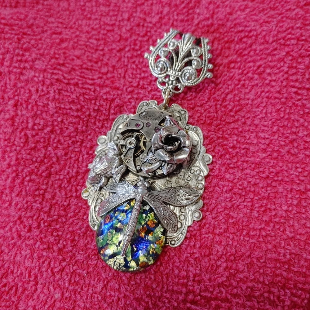 Steampunk Statement Pendant